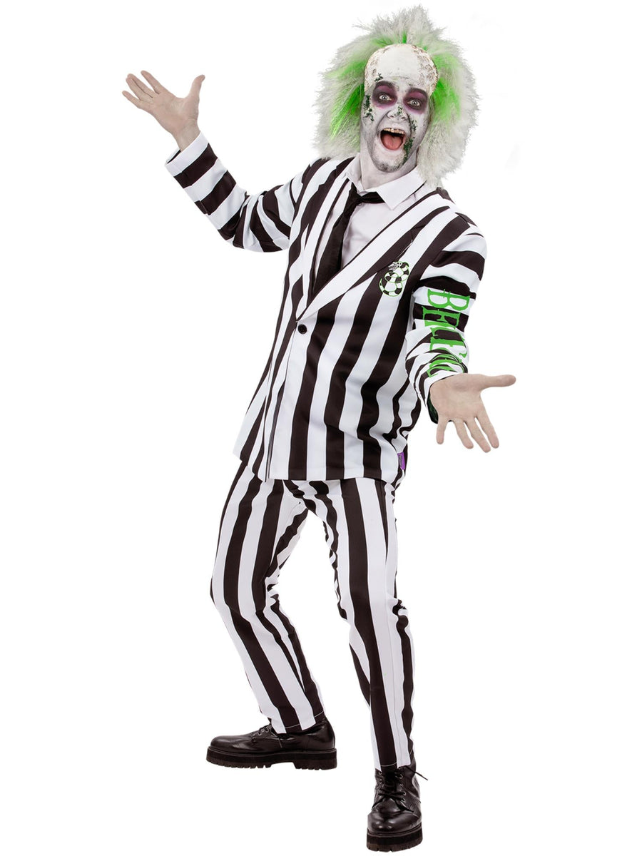 Official Mens Beetlejuice Costume