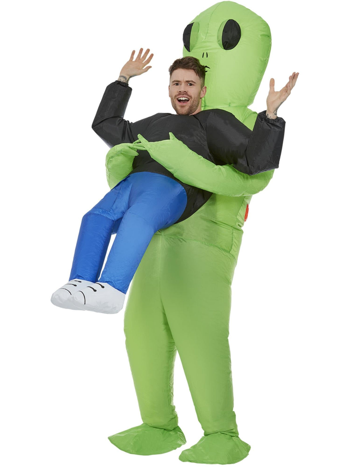 Smiffys Inflatable Alien Abduction Self Inflating Costume