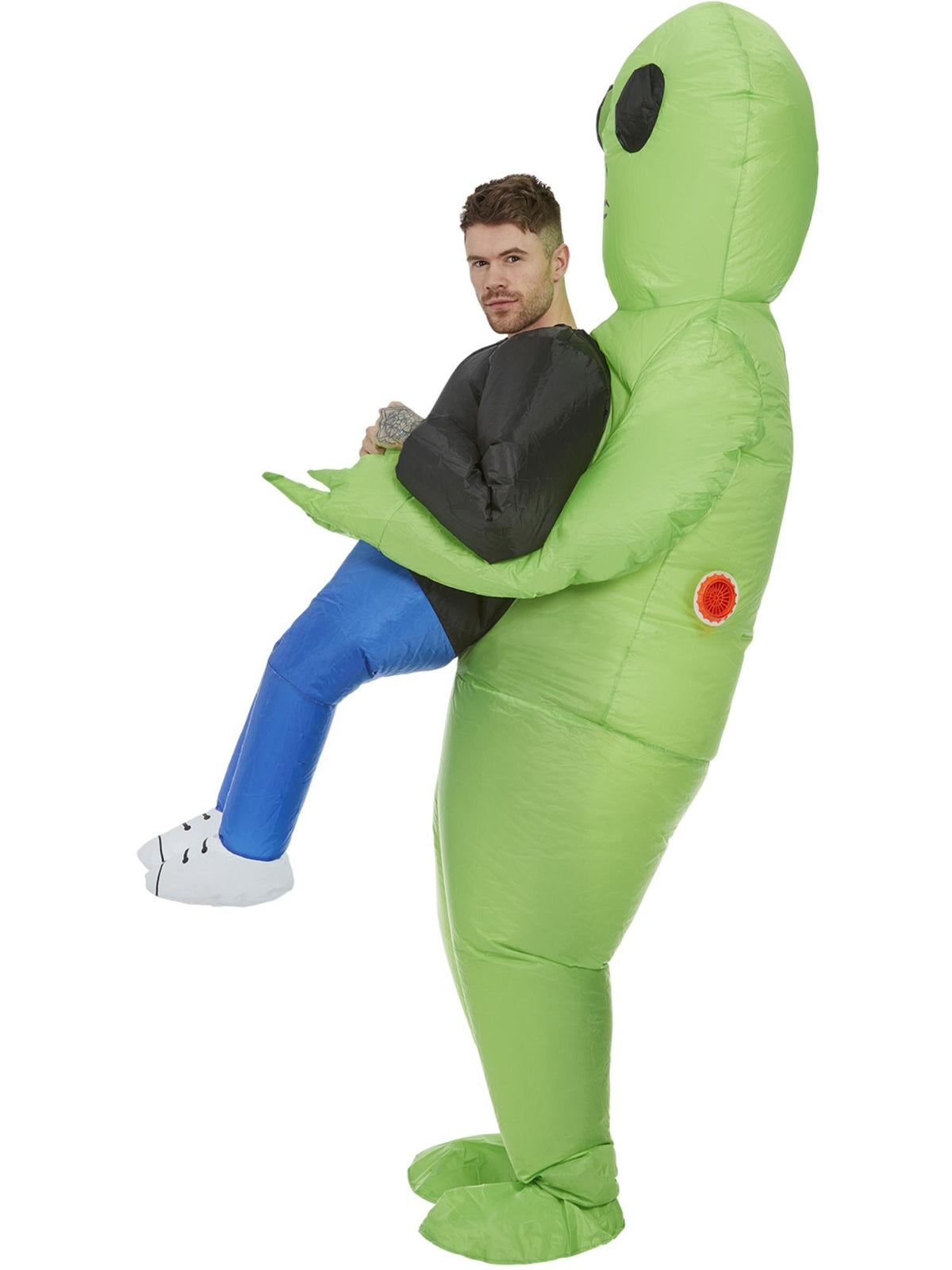 Smiffys Inflatable Alien Abduction Self Inflating Costume