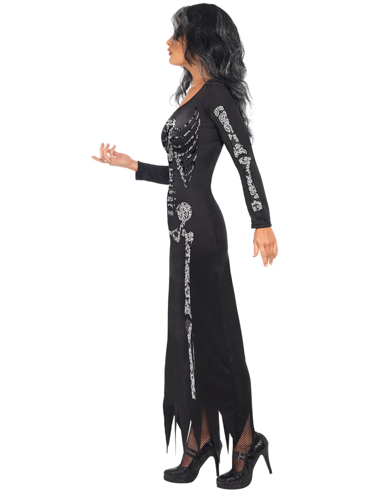 Womens Skeleton Tube Dress