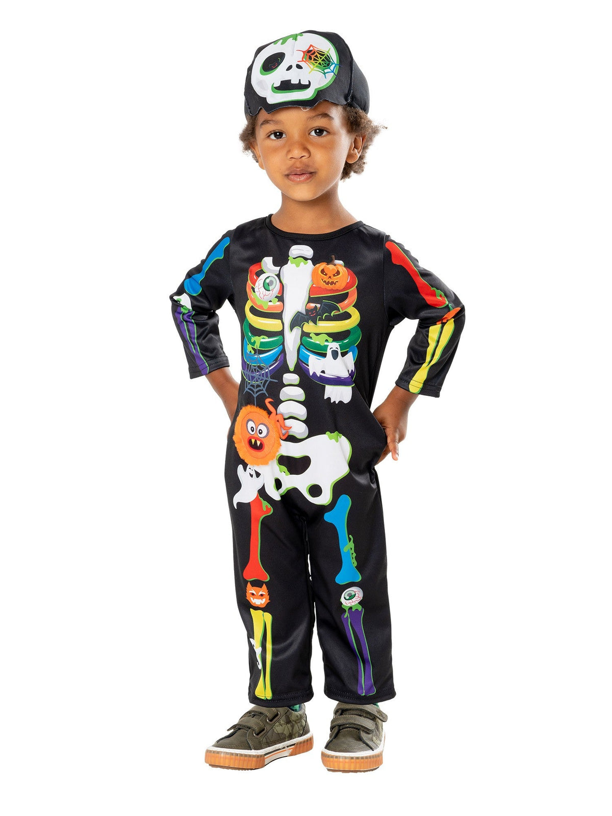 Toddler Mini Bones Colourful Costume